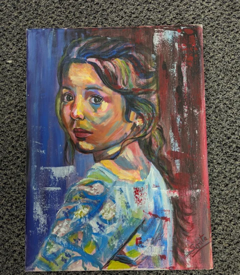 Acrylic Portraits 1