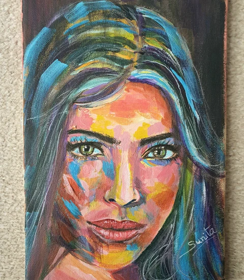 Acrylic Portraits 3