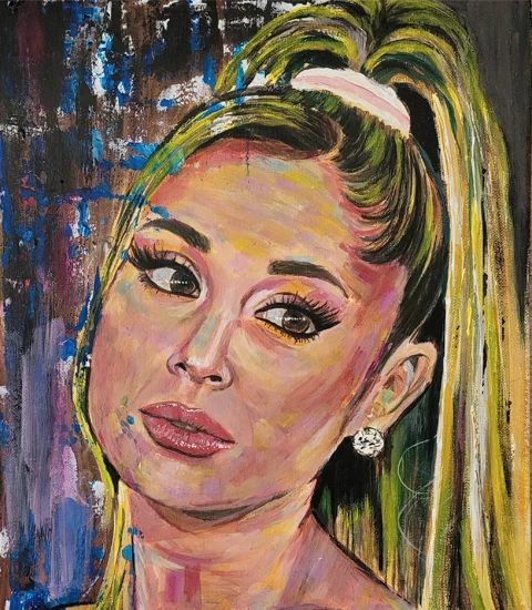 Acrylic Portraits 6