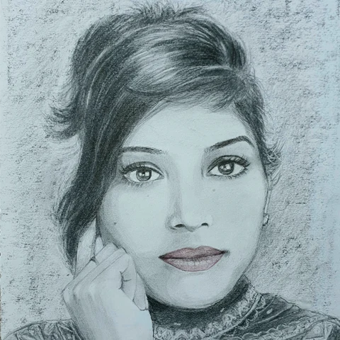 Custom Pencil & Charcoal Portraits 9