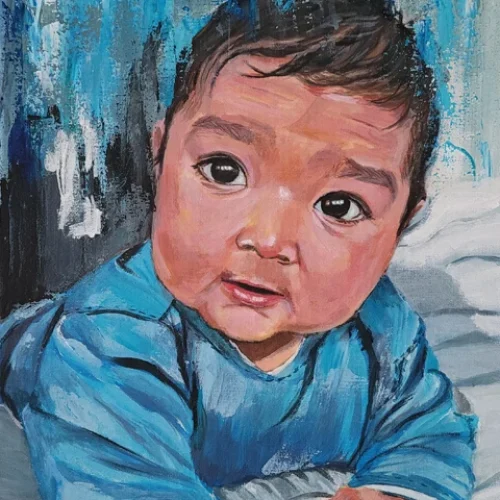 Acrylic Portraits 4
